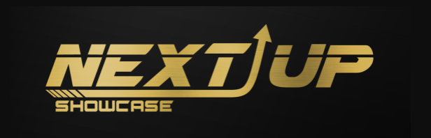 The 2026 Next Up Showcase Logo