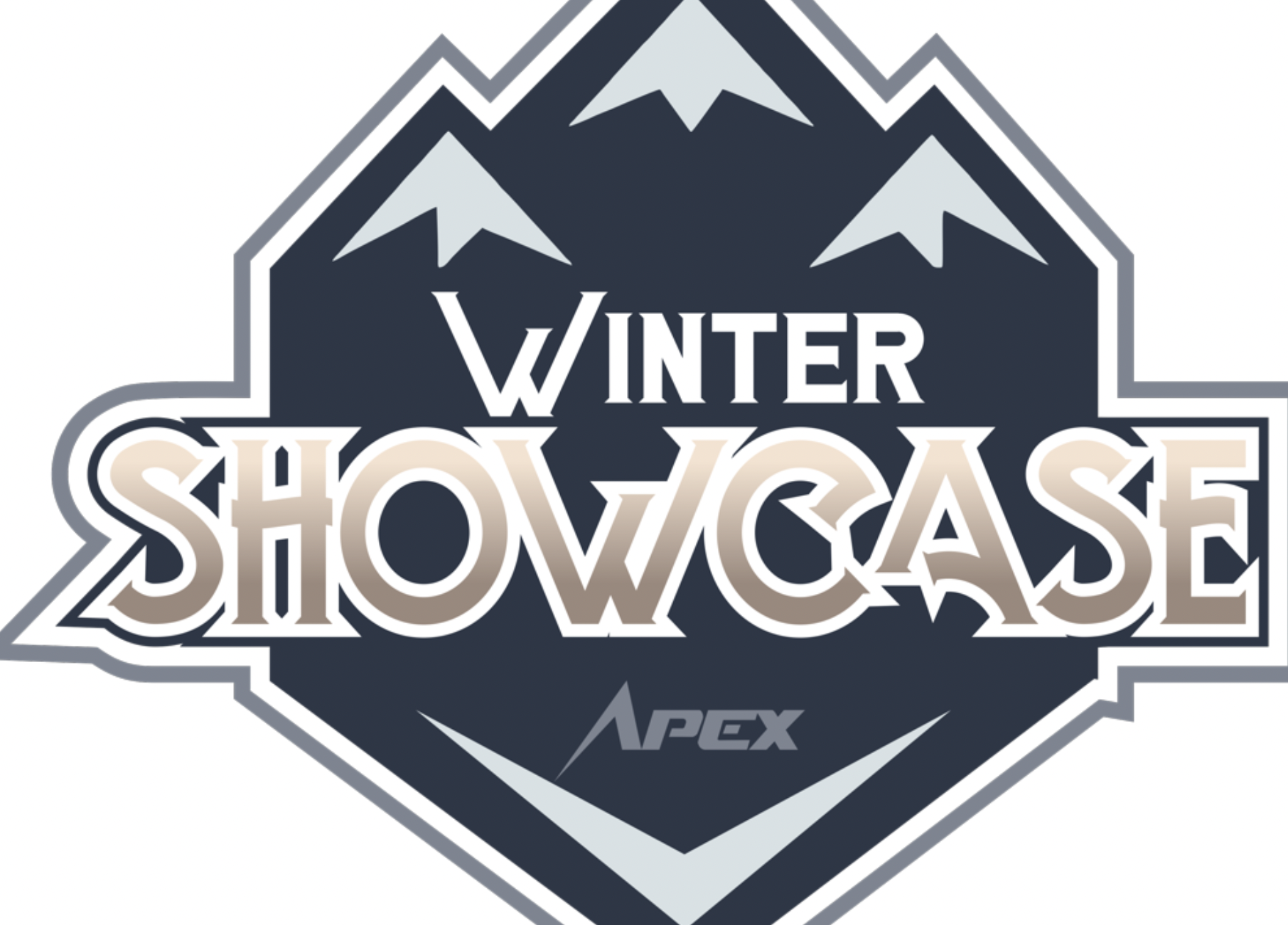 The 2022 Apex Girls Winter Showcase Logo